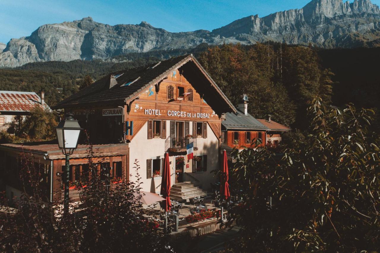 Auberge Des Gorges Servoz Exterior photo